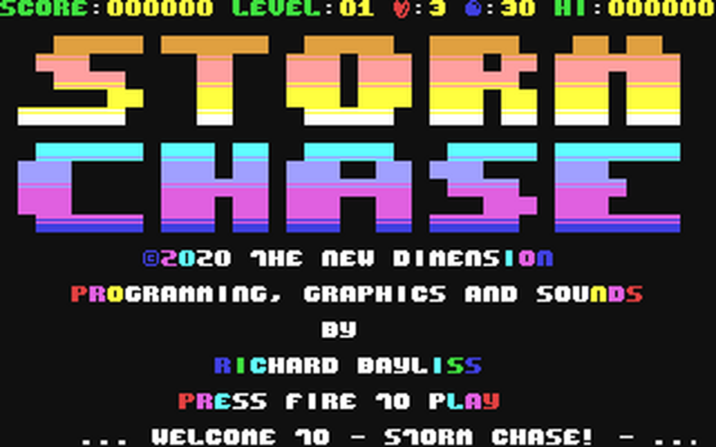 C64 GameBase Storm_Chase The_New_Dimension_(TND) 2020
