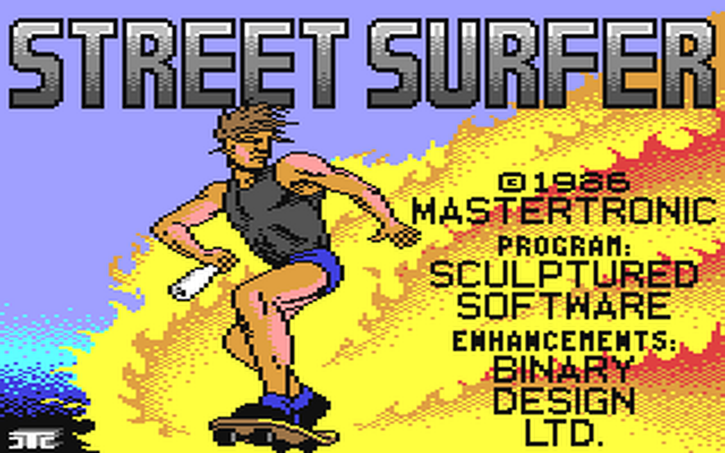 C64 GameBase Street_Surfer Mastertronic/Entertainment_USA 1986