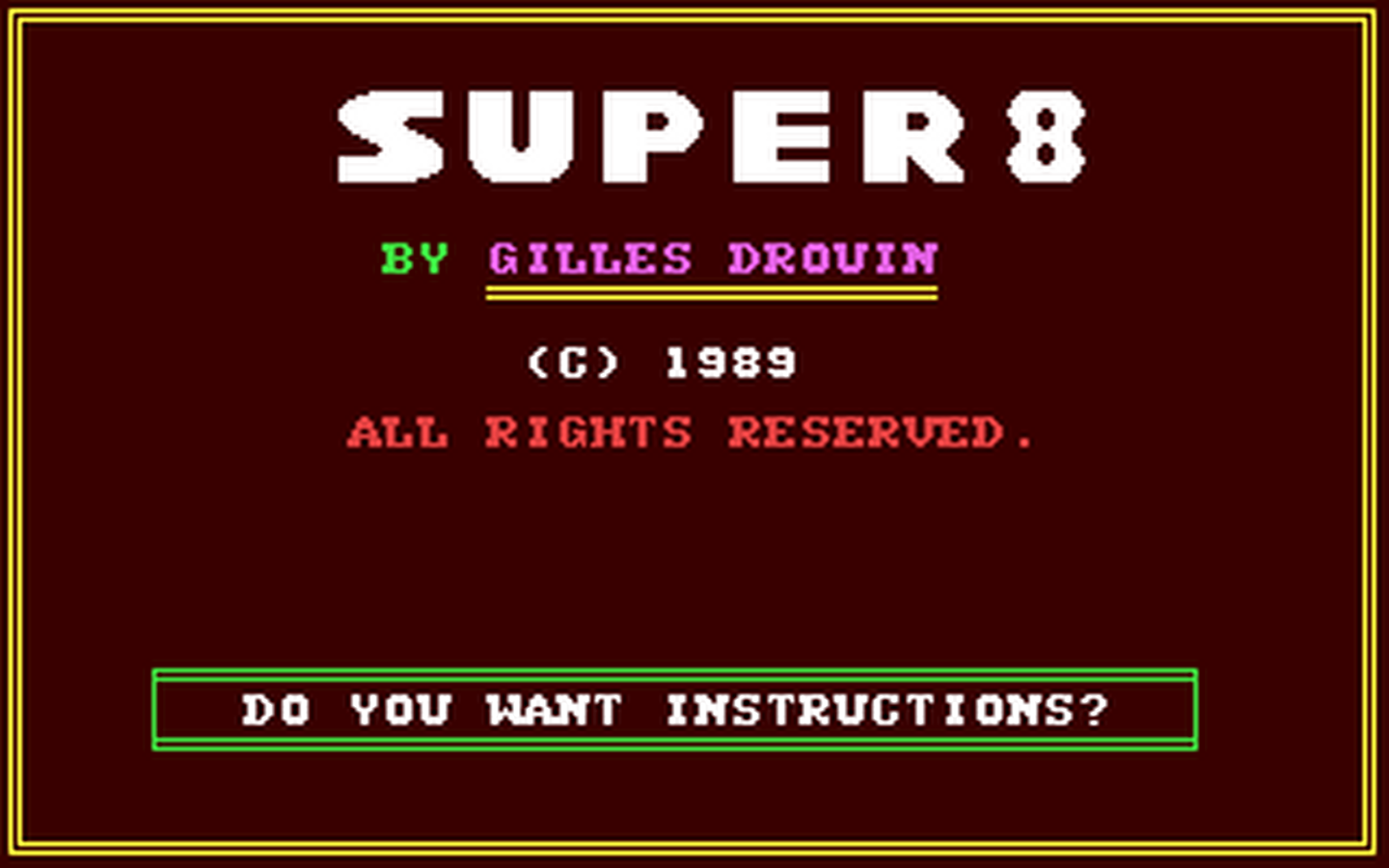 C64 GameBase Super_8 Loadstar/Softdisk_Publishing,_Inc. 1989