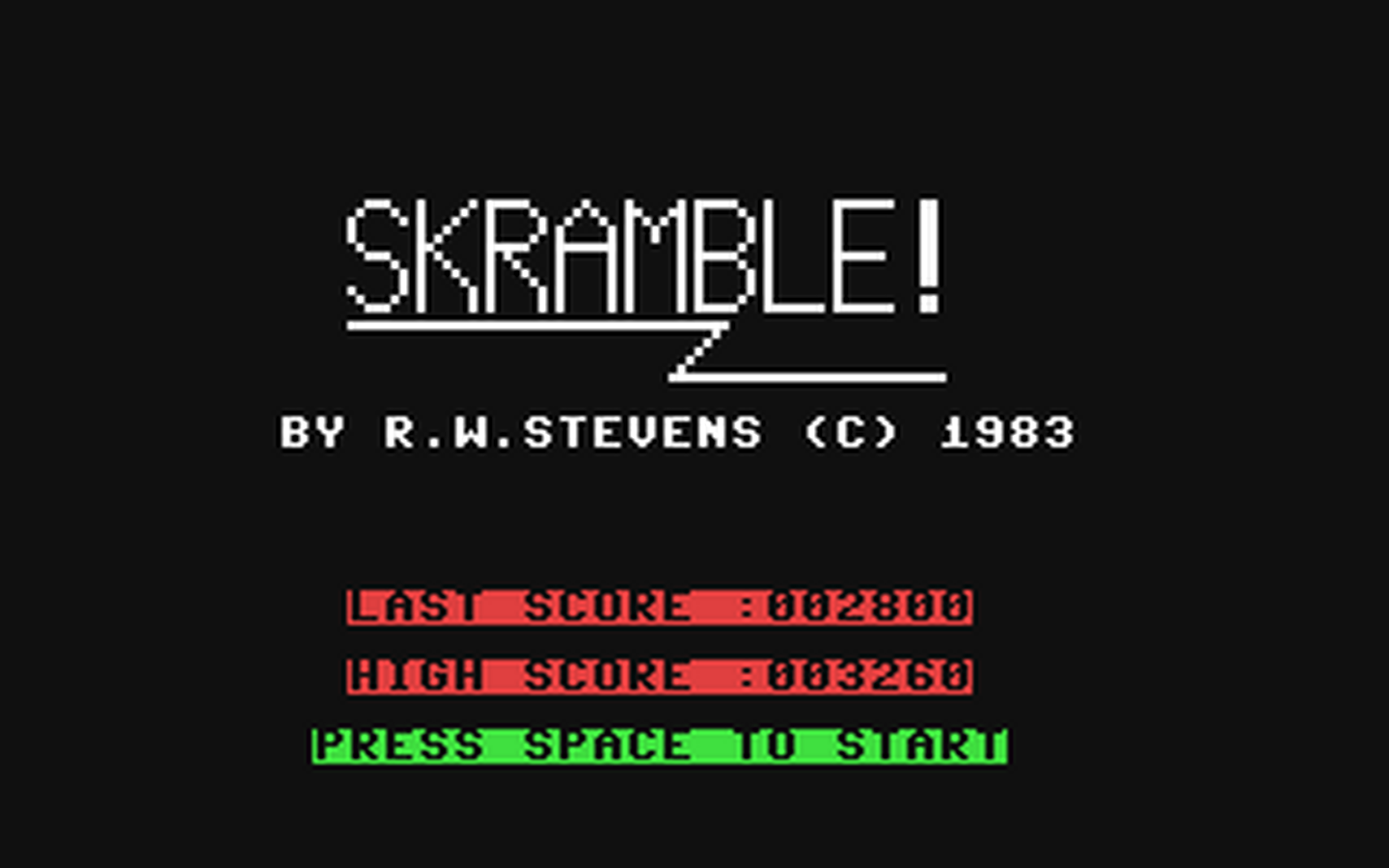 C64 GameBase Super_Skramble! Terminal_Software 1983