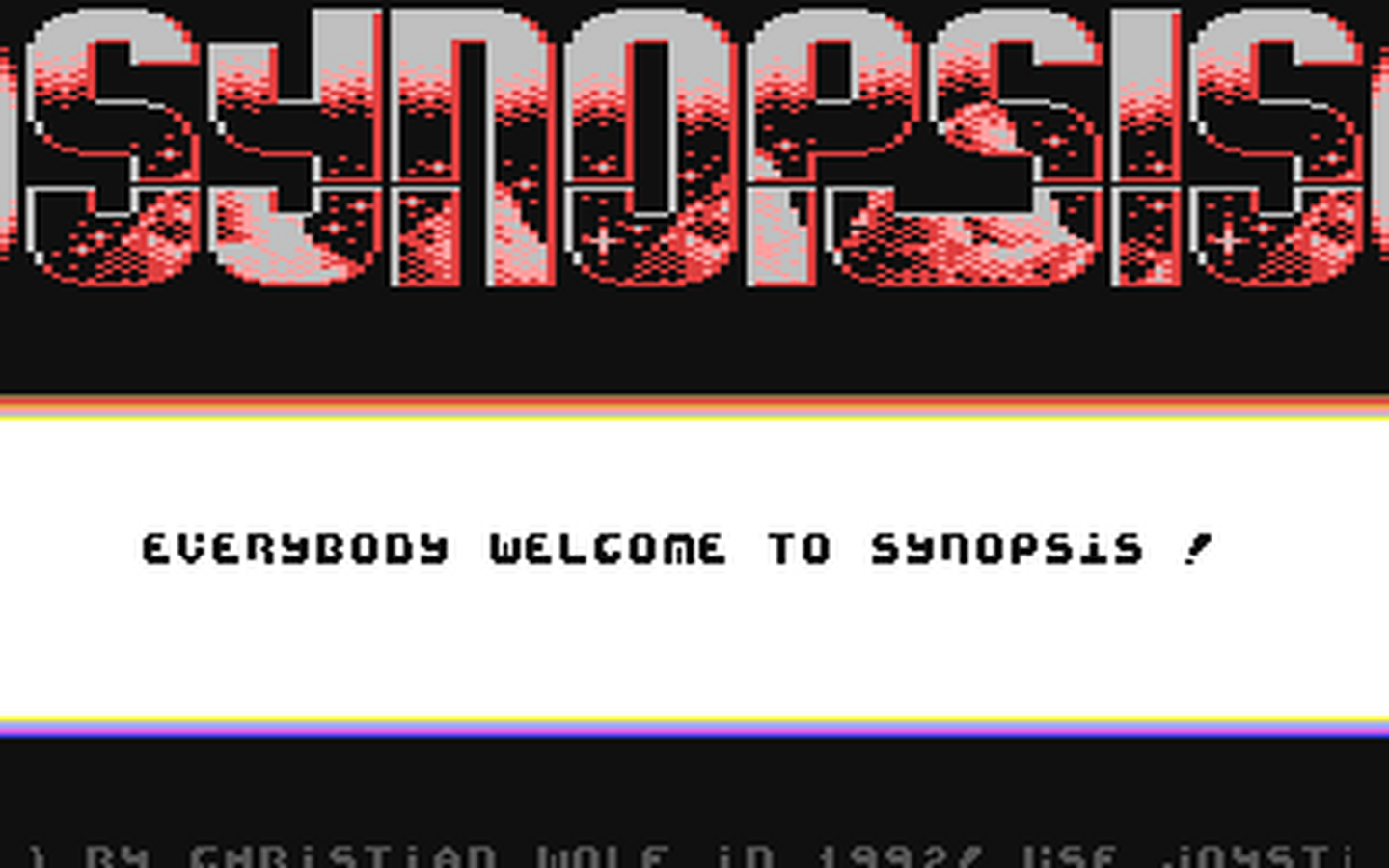 C64 GameBase Synopsis Rom_Software 1992