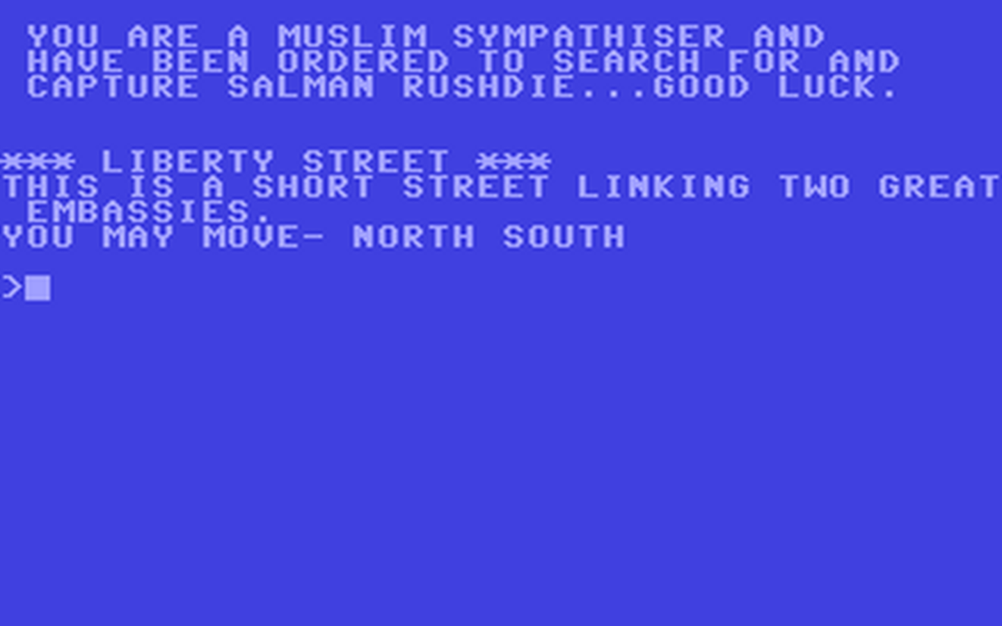 C64 GameBase Search_for_Salman_Rushdie,_The (Public_Domain)