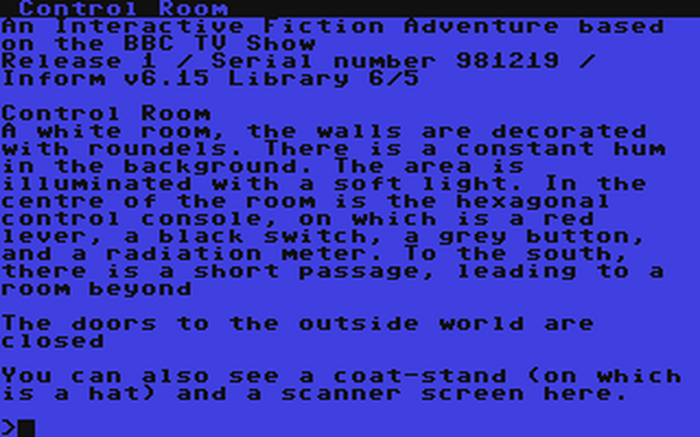 C64 GameBase Seven_Doctors,_The (Not_Published)