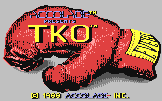 C64 GameBase TKO Accolade 1988