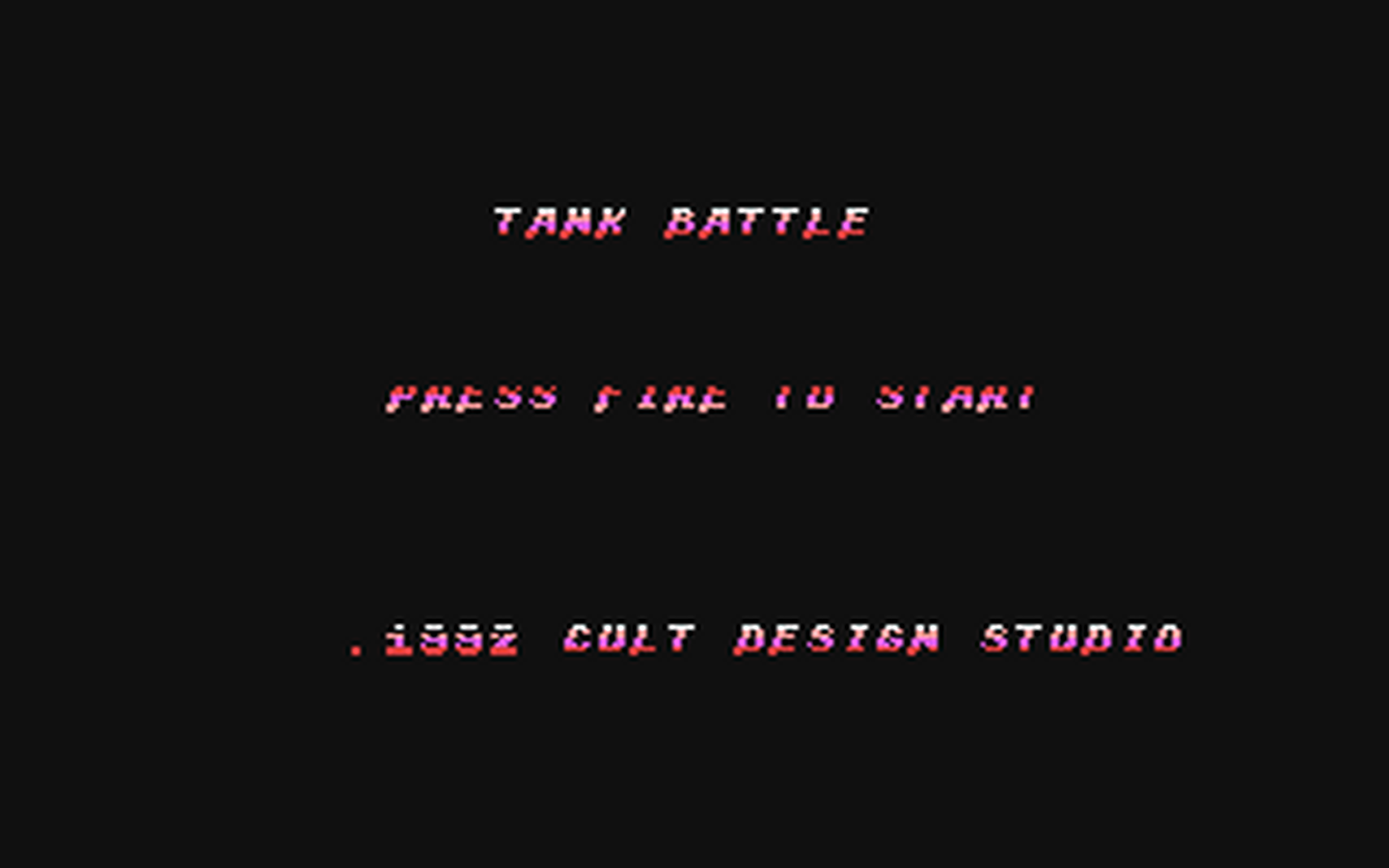 C64 GameBase Tank_Battle Cult_Design_Studio 1992