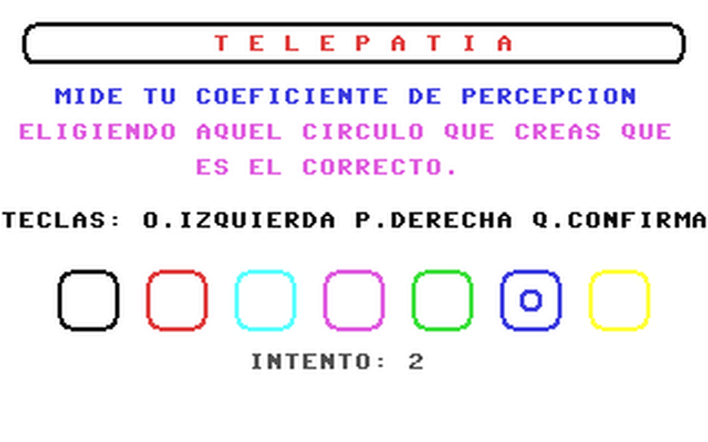 C64 GameBase Telepatia Grupo_de_Trabajo_Software_(GTS)_s.a./Commodore_Computer_Club