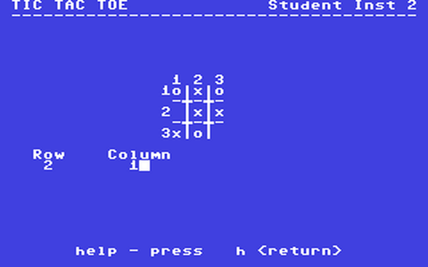 C64 GameBase Tic_Tac_Toe