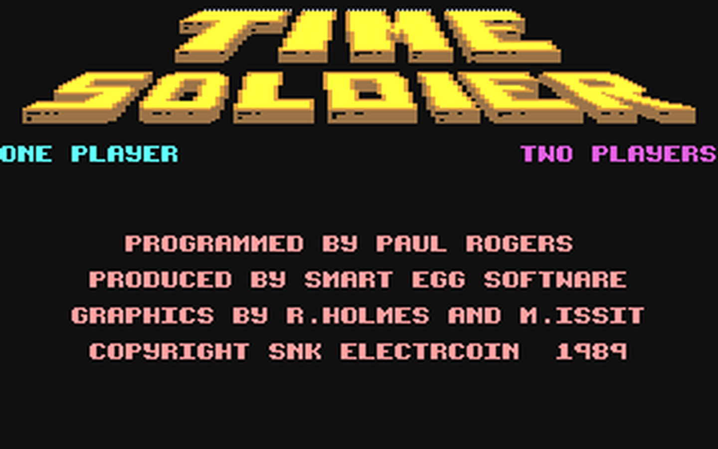 C64 GameBase Time_Soldier SNK_Electrocoin 1990