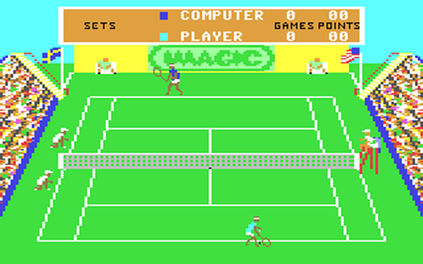 C64 GameBase Tournament_Tennis Imagic 1984