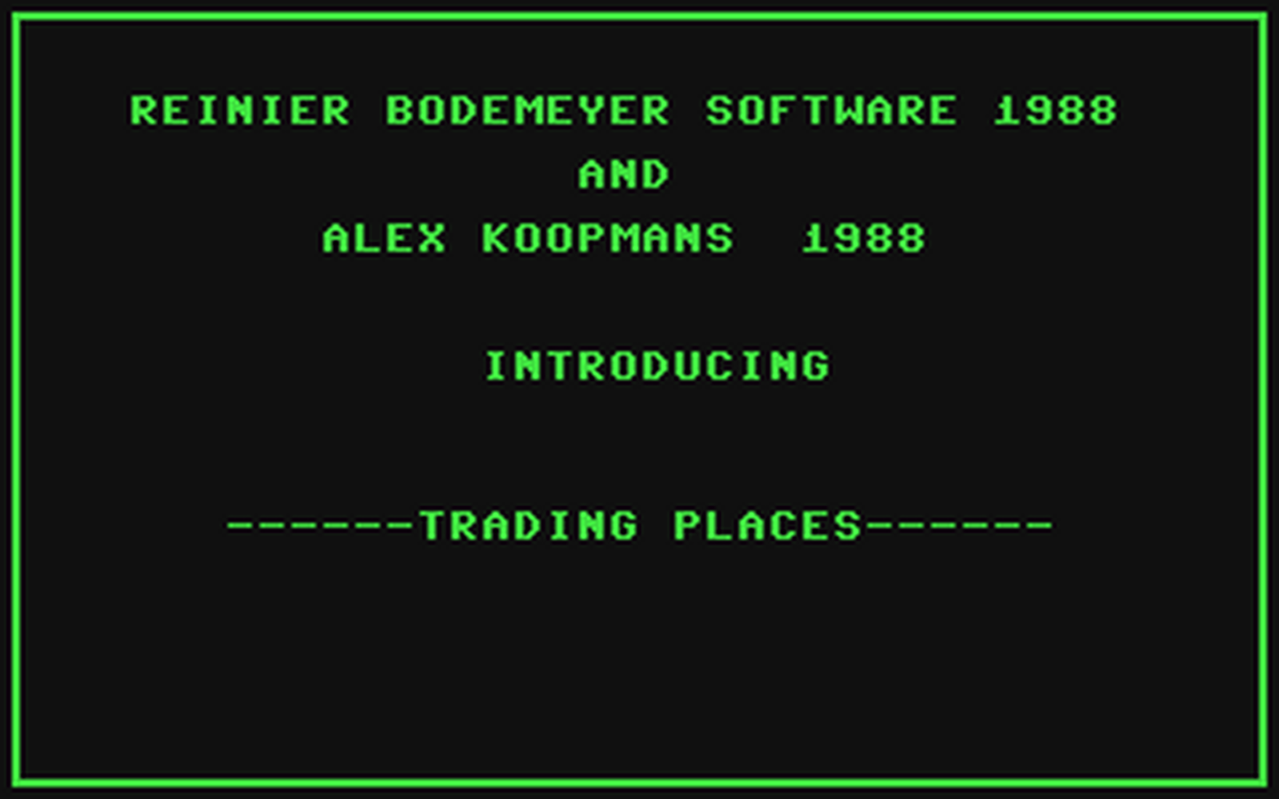 C64 GameBase Trading_Places Commodore_Info 1990