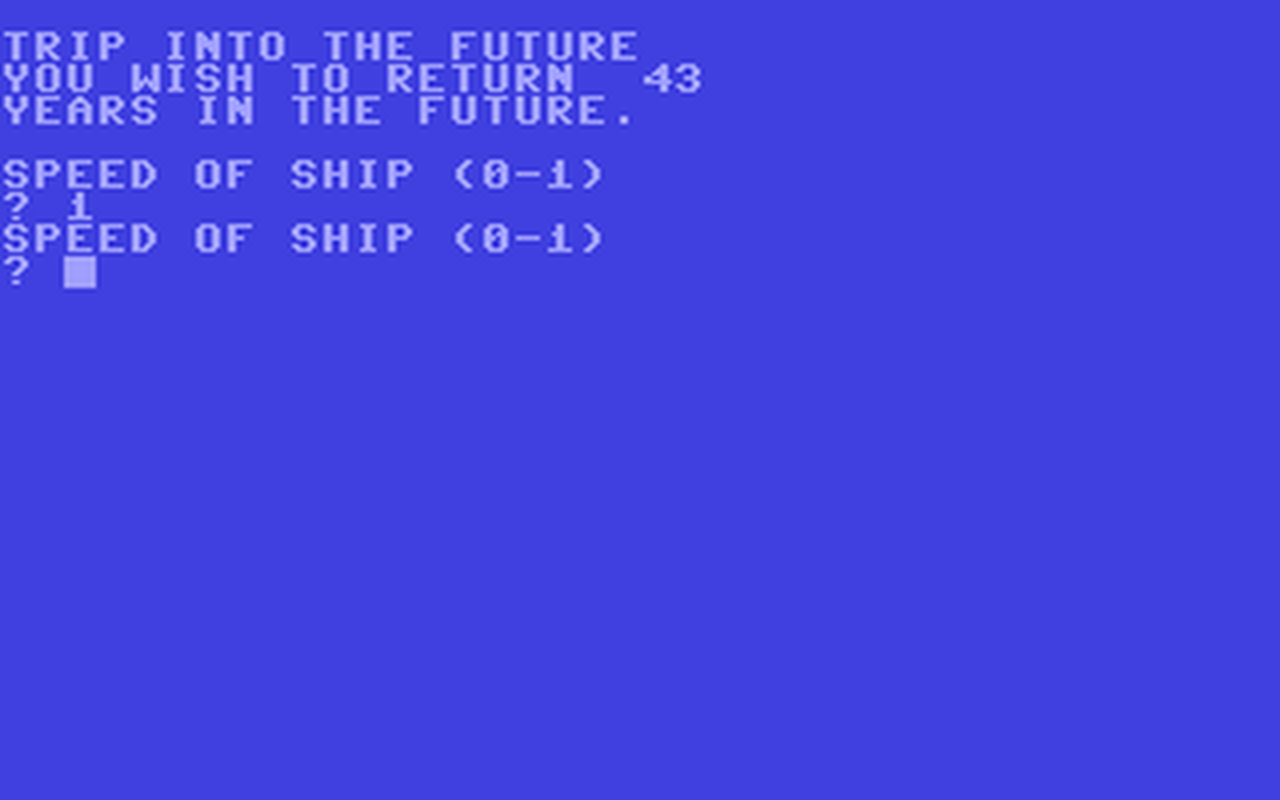 C64 GameBase Trip_into_the_Future Usborne_Publishing_Limited 1982