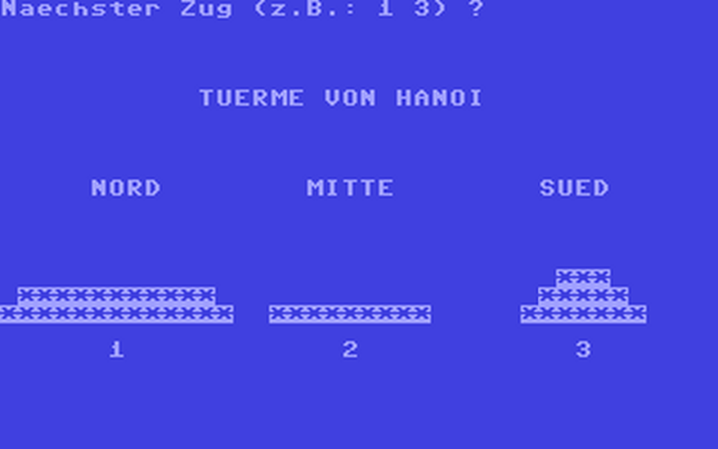 C64 GameBase Türme_von_Hanoi Markt_&_Technik/64'er 1990