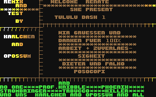 C64 GameBase Tululu_Dash_1 (Not_Published) 1989