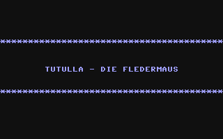 C64 GameBase Tutulla_-_Die_Fledermaus