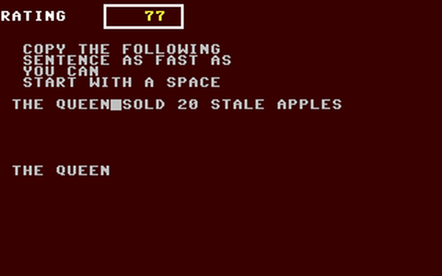 C64 GameBase Typing_Aid Educational_Software