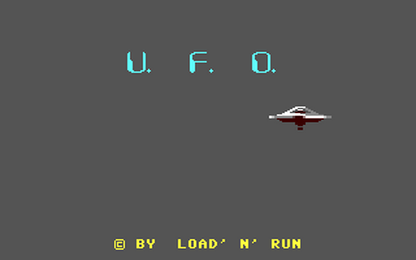 C64 GameBase UFO Load'N'Run 1985
