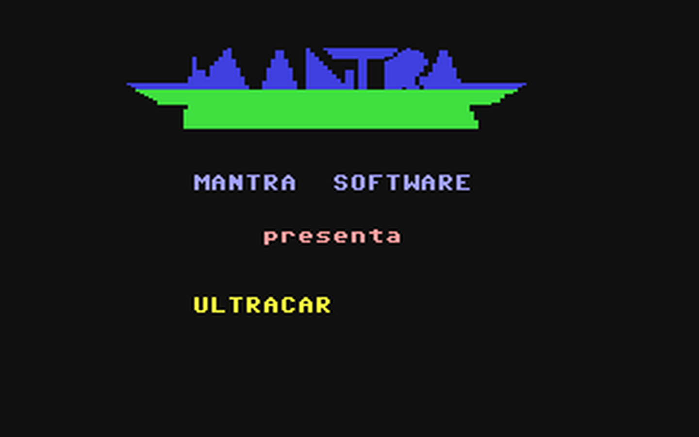 C64 GameBase Ultracar Mantra_Software 1986