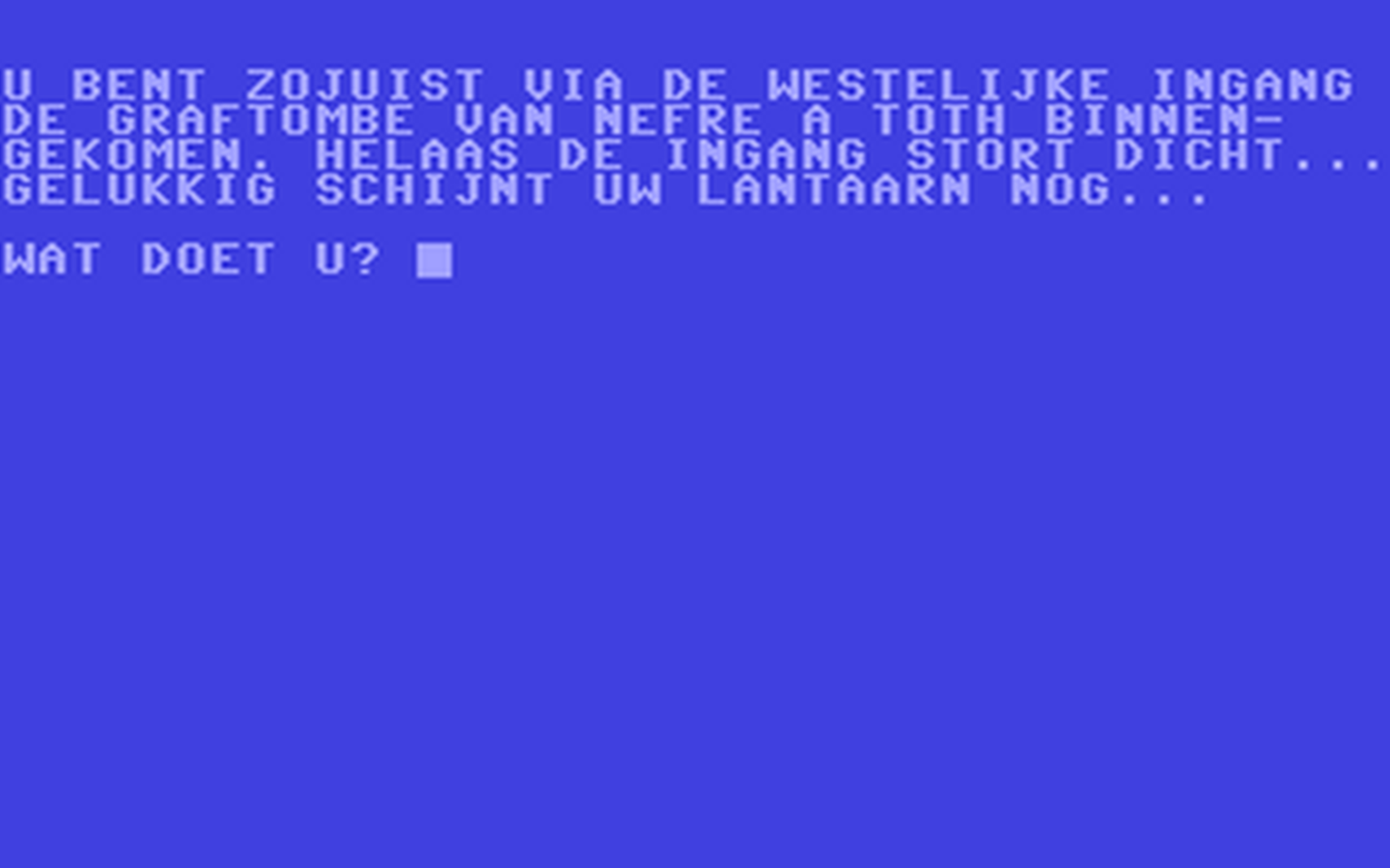 C64 GameBase Vloek_van_Nefre_A_Toth,_De Addison-Wesley_Nederland 1985