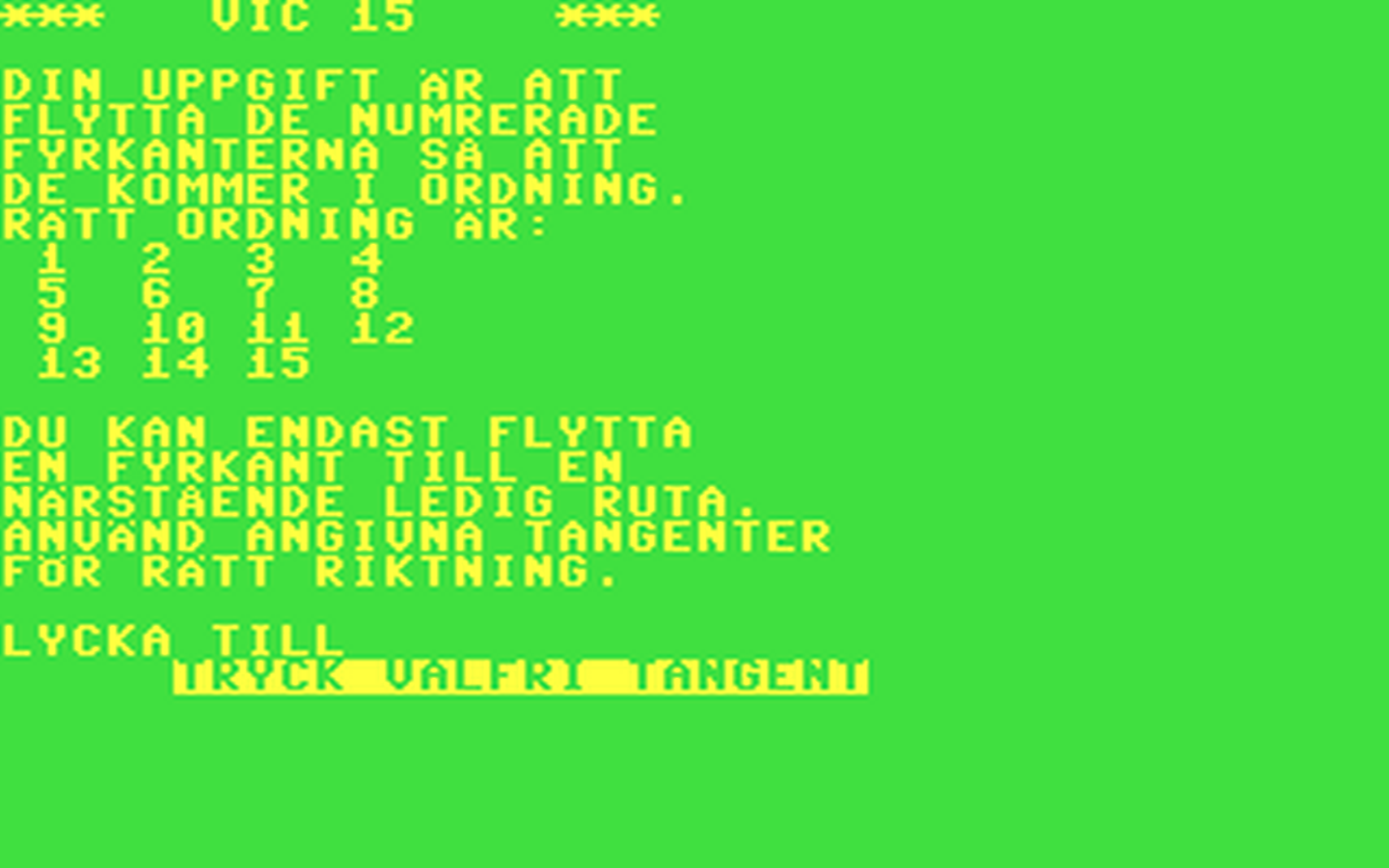 C64 GameBase Vic_15 SYS_Public_Domain 1990