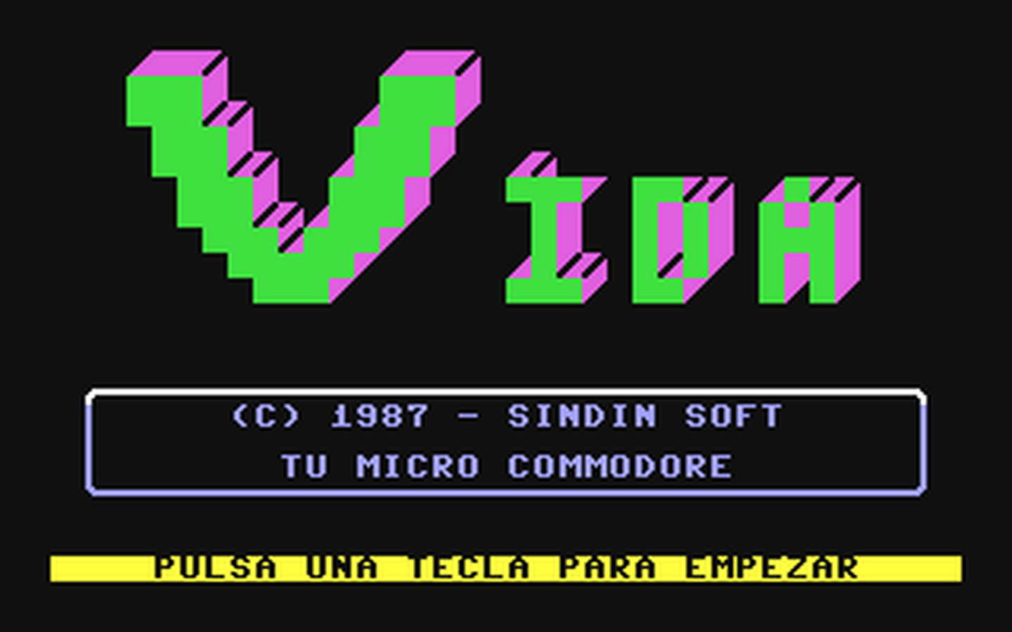 C64 GameBase Vida Sindin_Soft 1987