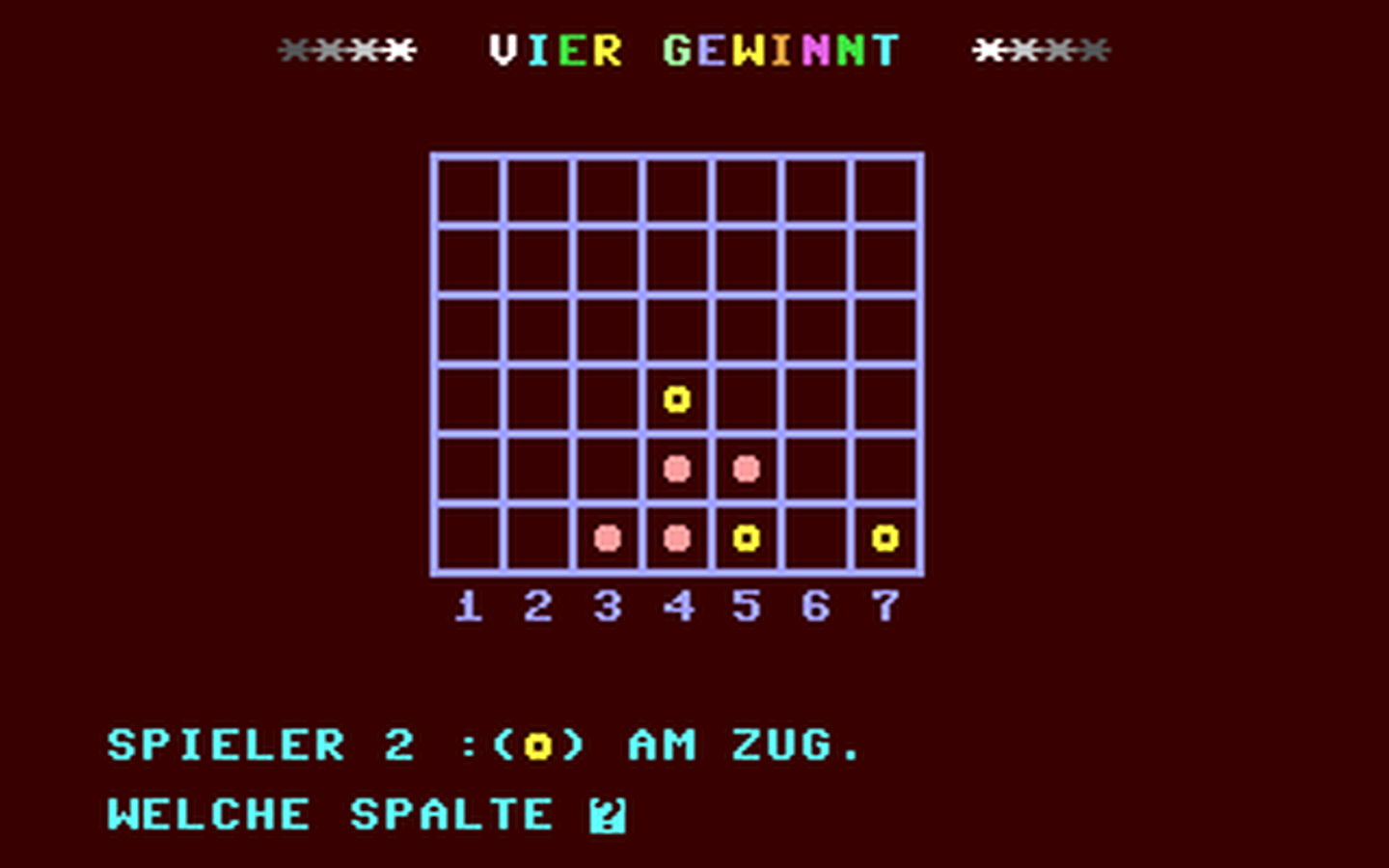 C64 GameBase Vier_gewinnt CA-Verlags_GmbH/Commodore_Disc 1991