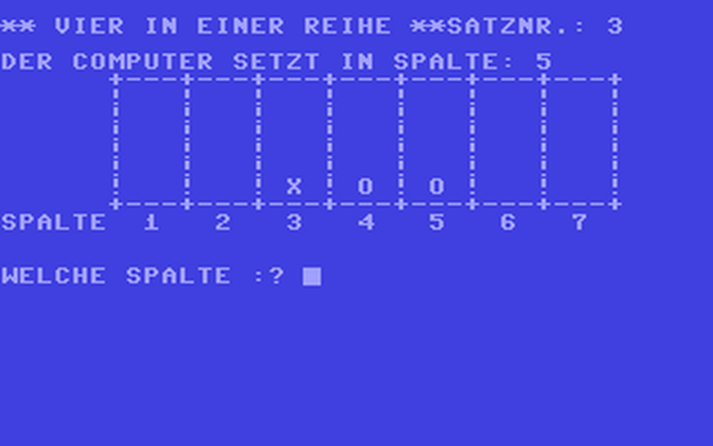 C64 GameBase Vier_in_einer_Reihe Pflaum_Verlag_München 1985