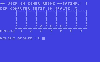 C64 GameBase Vier_in_einer_Reihe Pflaum_Verlag_München 1985