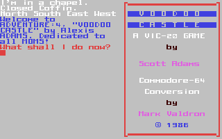 C64 GameBase Voodoo_Castle 1986
