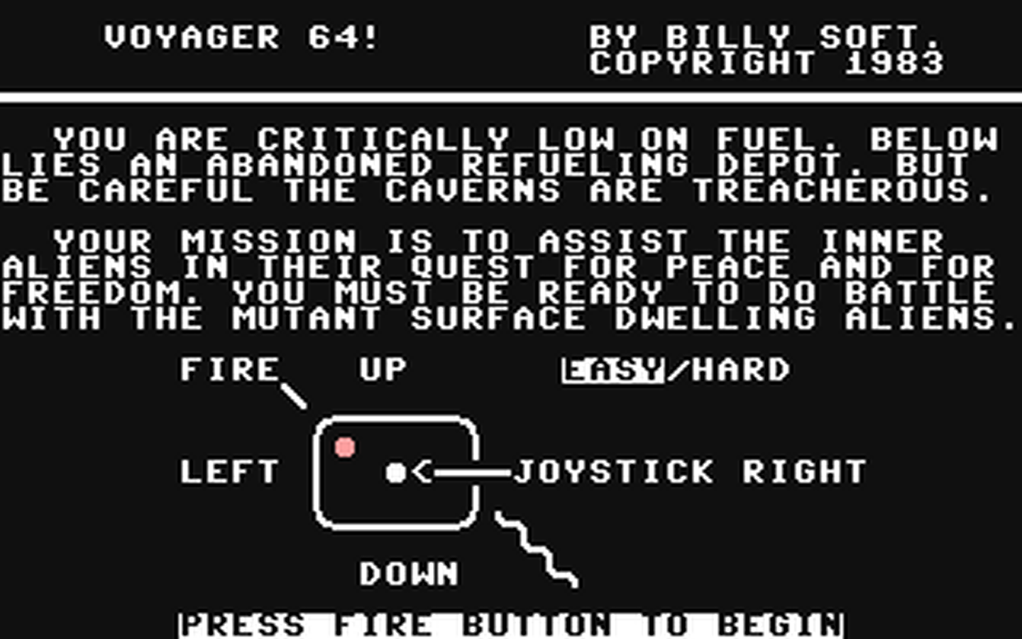 C64 GameBase Voyager_64 Billy_Soft 1983