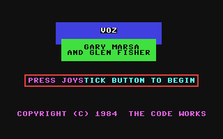 C64 GameBase Voz Warner_Books,_Inc. 1984