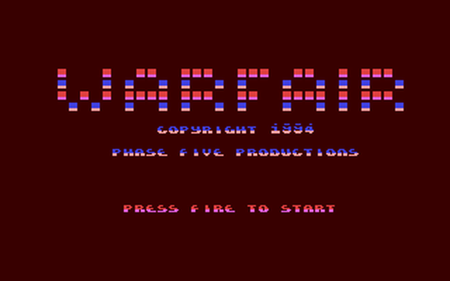 C64 GameBase Warfair Phase_Five_Productions 1994