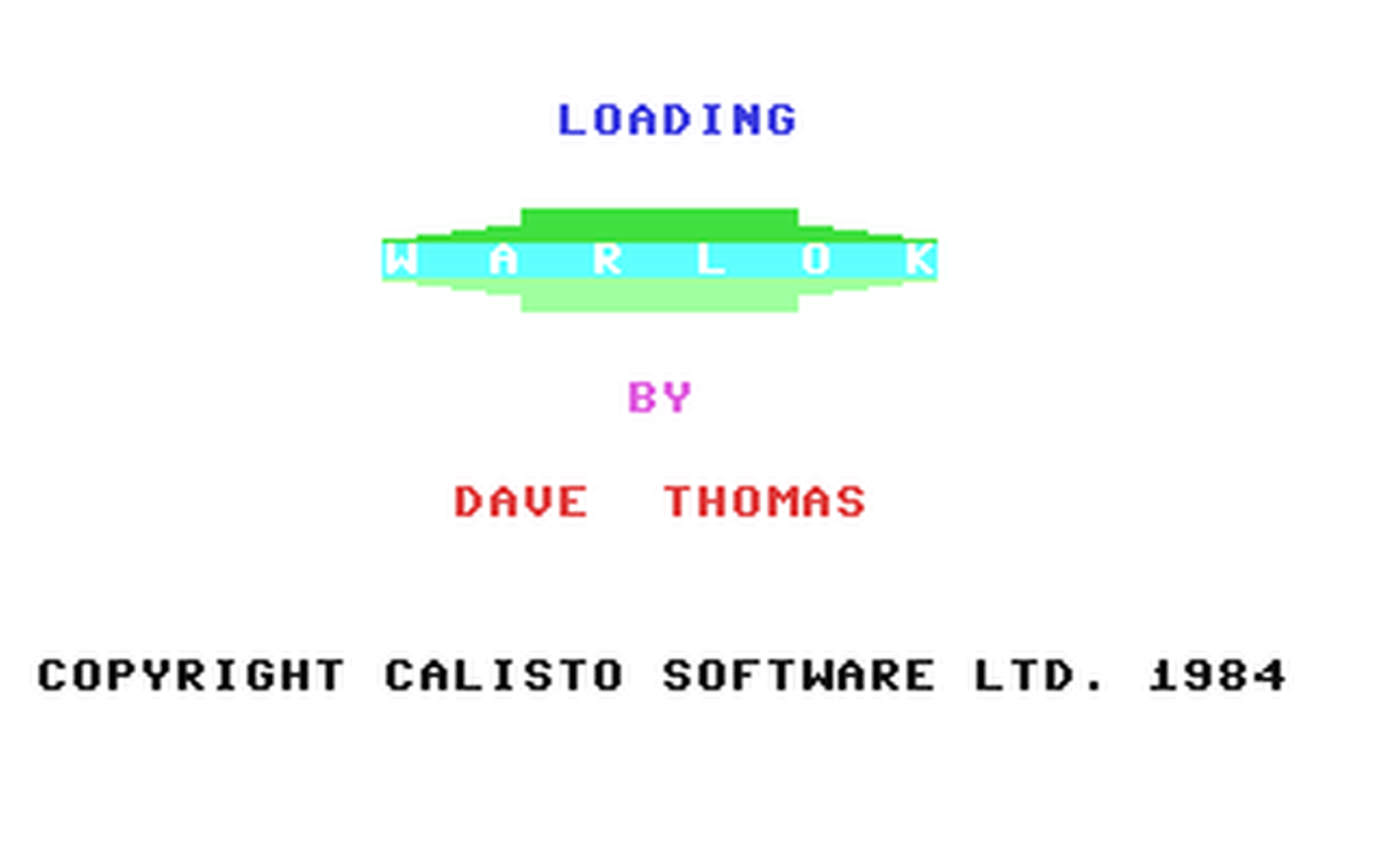 C64 GameBase Warlok Calisto_Software_Ltd. 1984