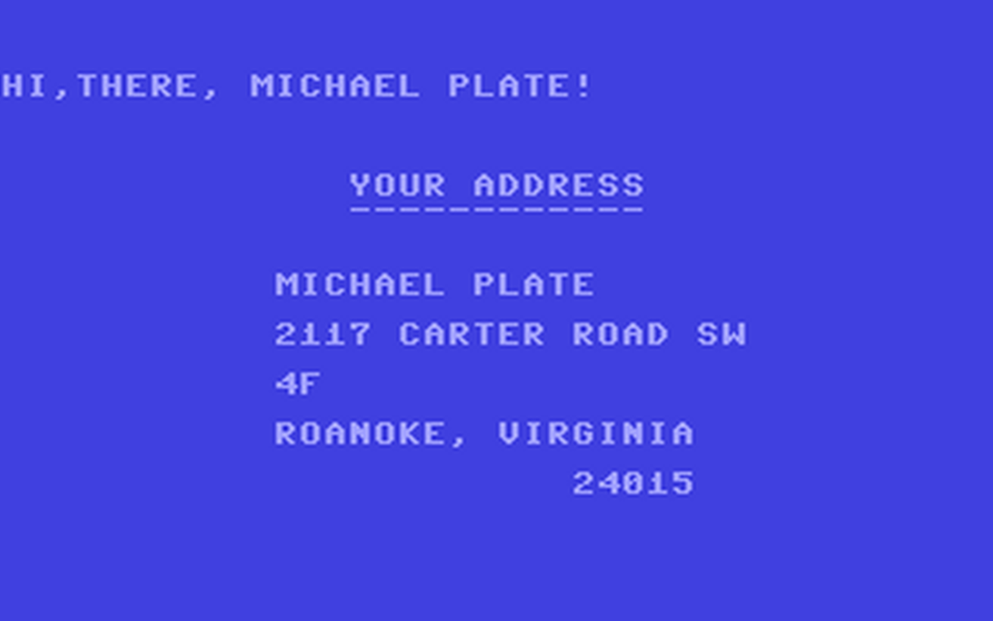 C64 GameBase Where_Do_You_Live? Hayden_Book_Company,_Inc. 1984