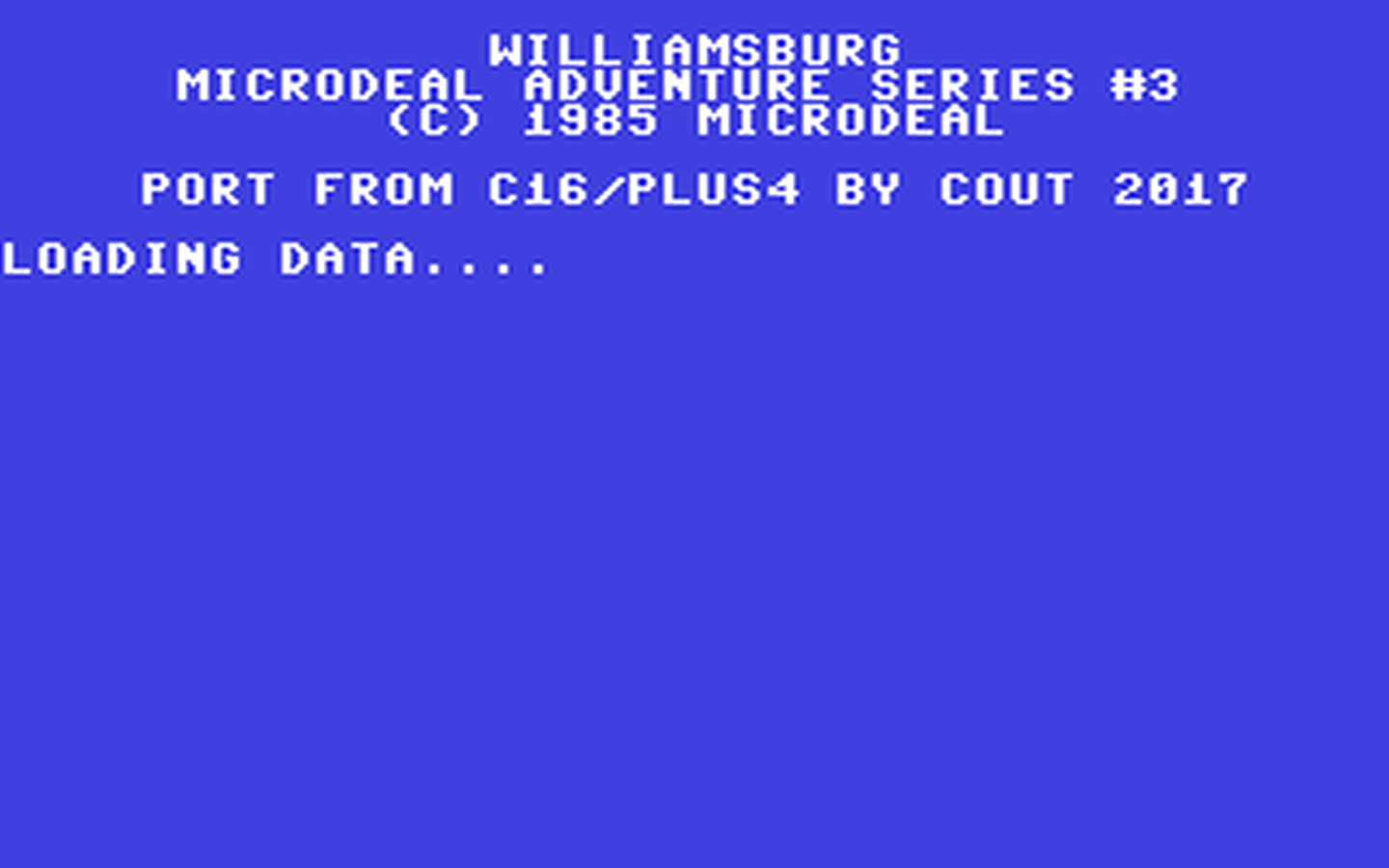 C64 GameBase Williamsburg (Not_Published) 2017