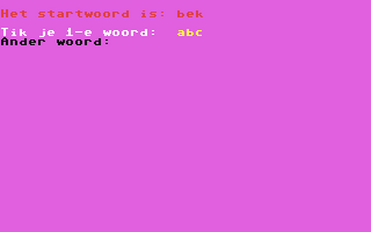 C64 GameBase Woordrij Courbois_Software