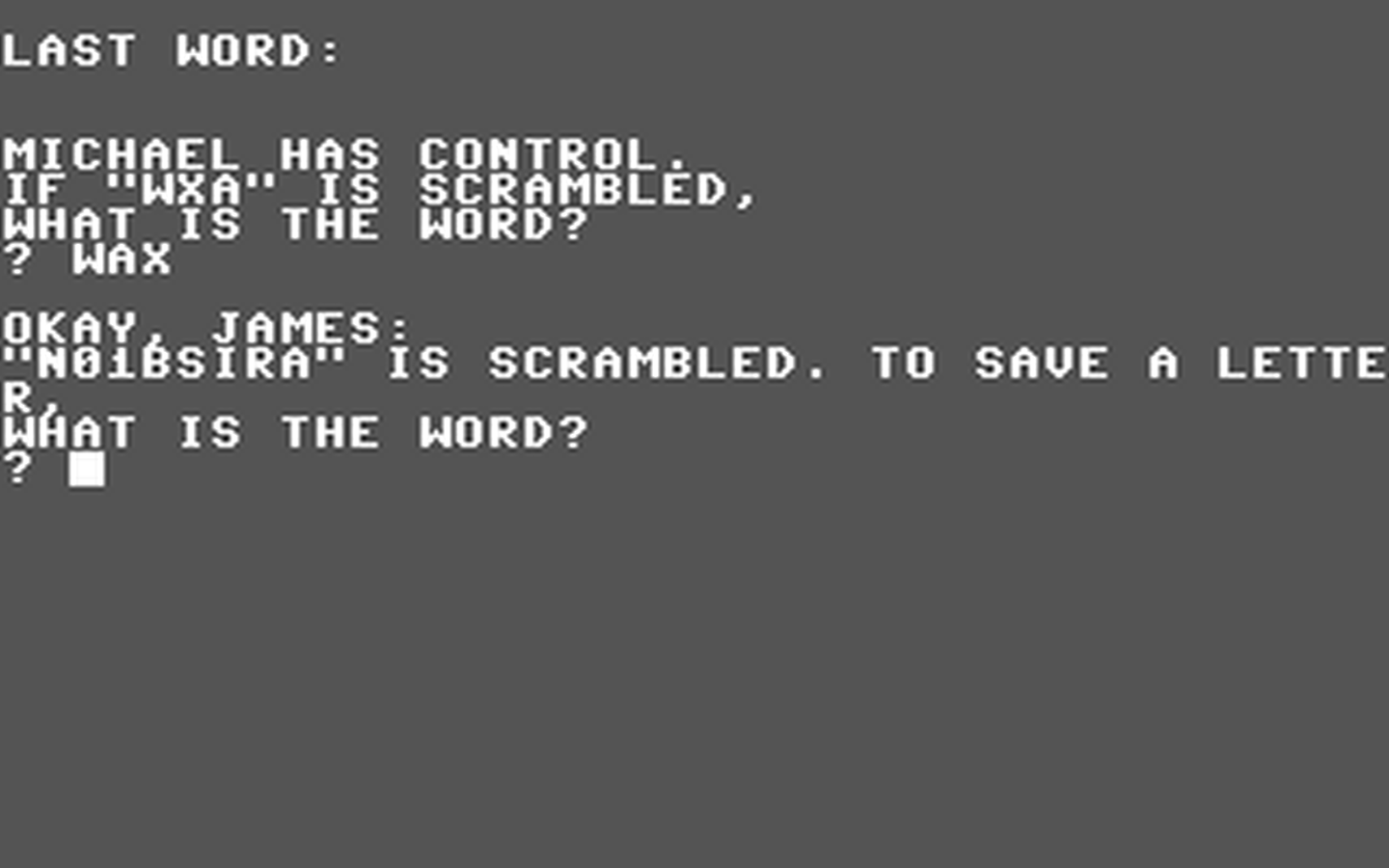 C64 GameBase Word_Horse