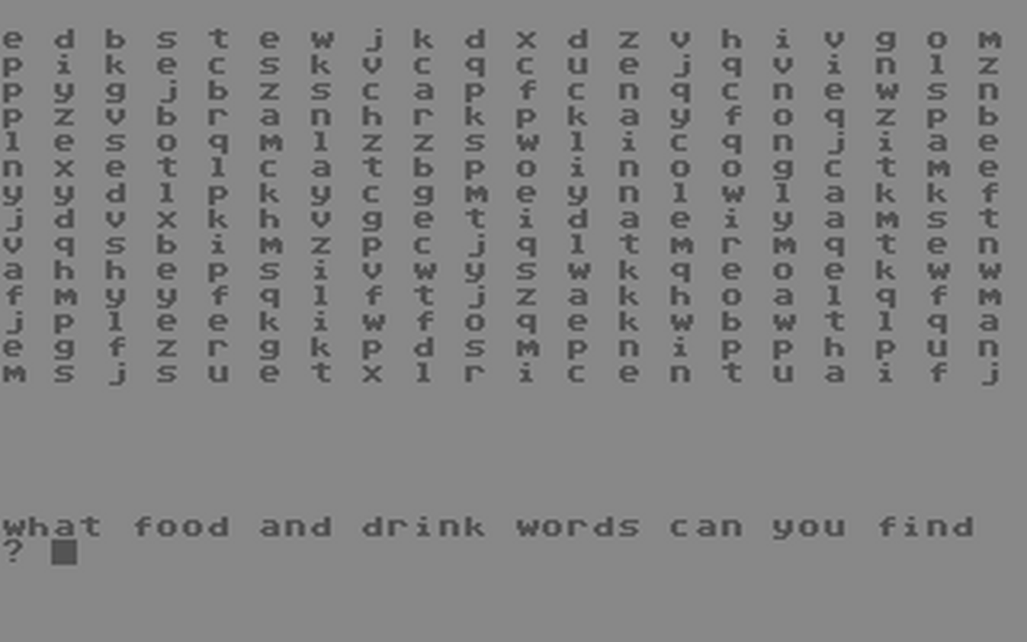C64 GameBase Word_Search Phoenix_Publishing_Associates 1983