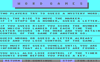 C64 GameBase Wordgames (Public_Domain) 1991