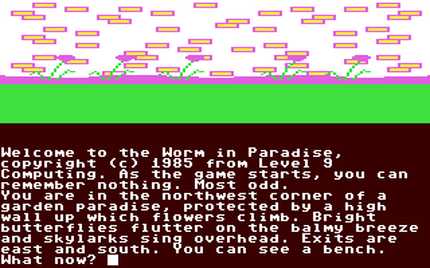 C64 GameBase Worm_in_Paradise Level_9_Computing 1985