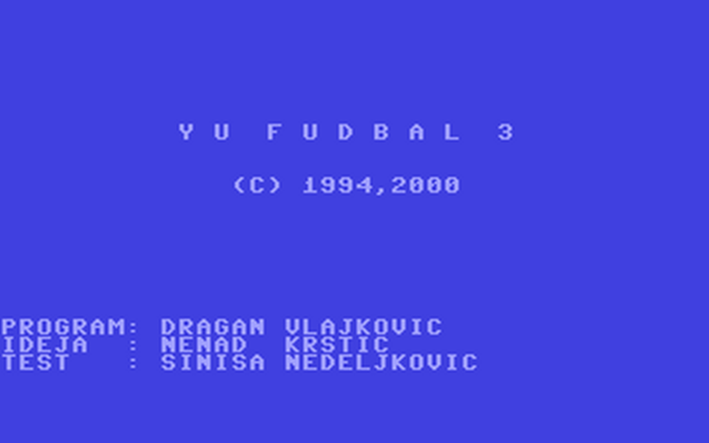 C64 GameBase YU_Fudbal_III 2000