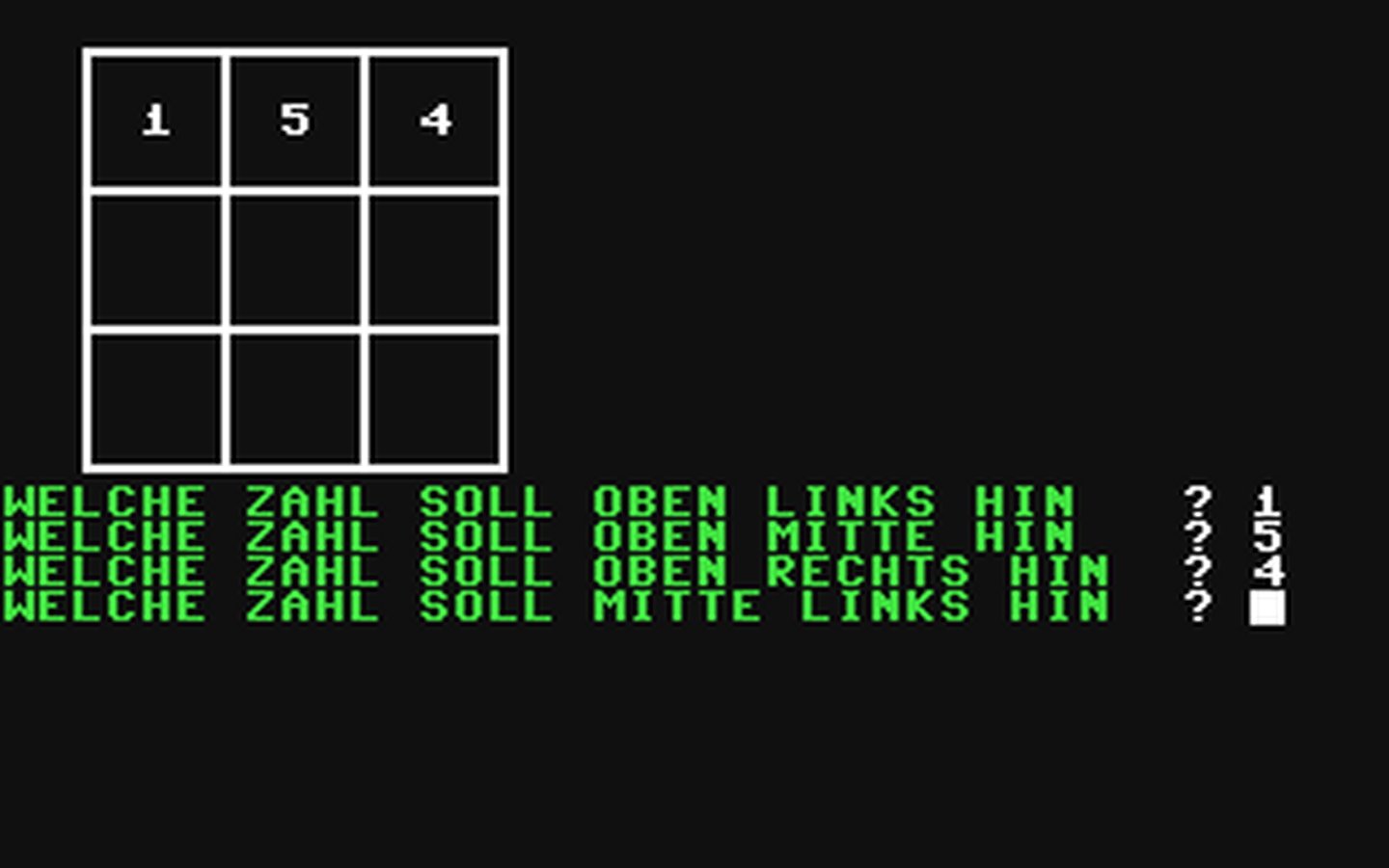 C64 GameBase Zahlenquadrat