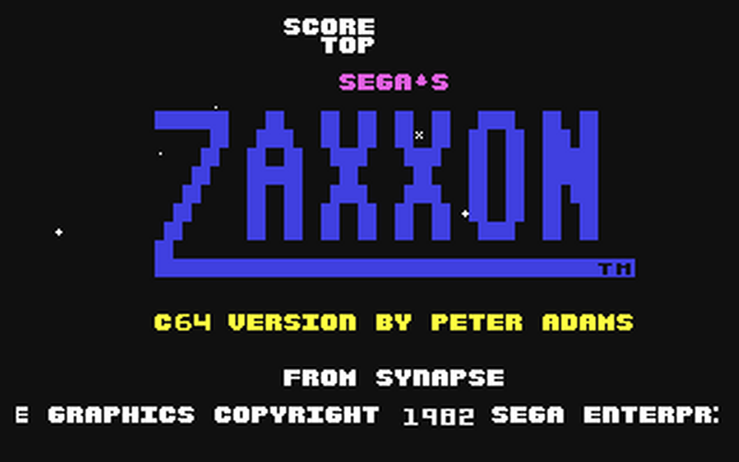 C64 GameBase Zaxxon Synapse_Software 1984