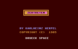 C64 GameBase Zertreten (Not_Published) 1985