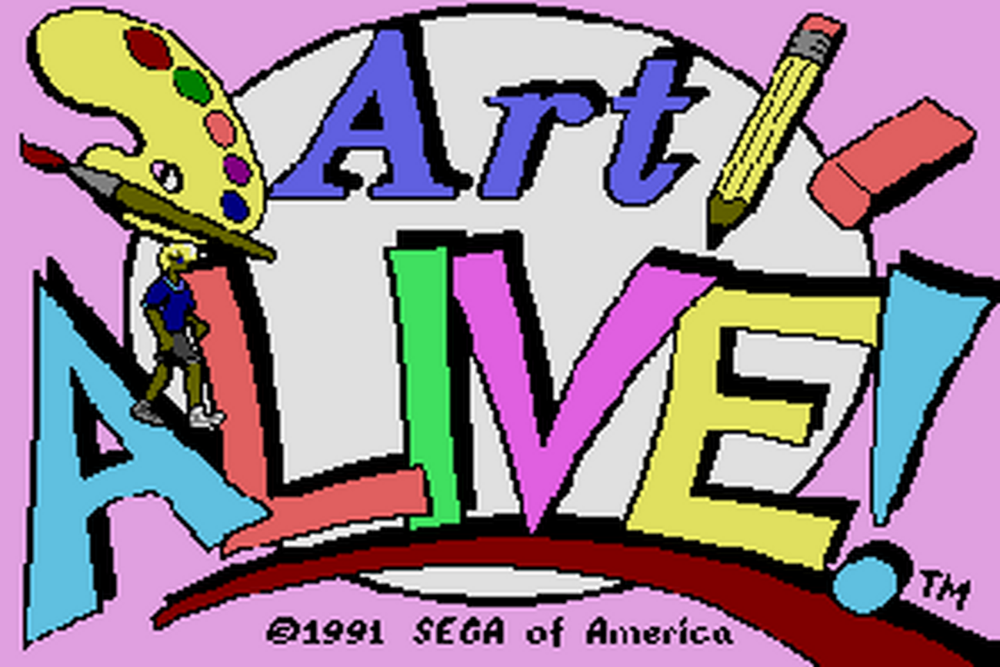 SMD GameBase Art_Alive! Sega_BORRAR 1991