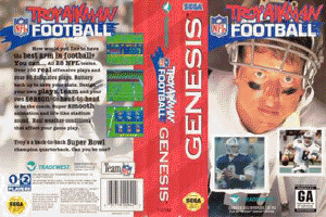 SMD GameBase Troy_Aikman_NFL_Football Williams/Tradewest 1994