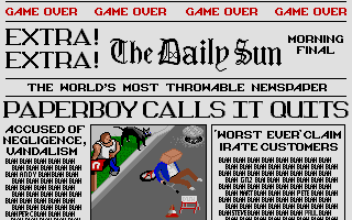 ST GameBase Paperboy Elite_Systems_Ltd 1989