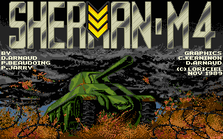 ST GameBase Sherman_M4 Loriciel 1990