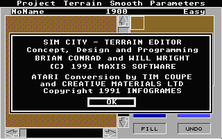 ST GameBase Sim_City_:_Terrain_Editor Infogrames 1991