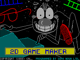 ZX GameBase 2D_Game_Maker CRL_Group_PLC 1988