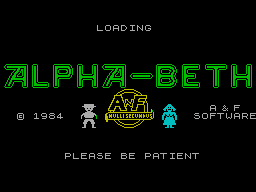ZX GameBase Alpha-Beth A'n'F_Software 1985
